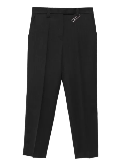 Prada safety-pin detail trousers