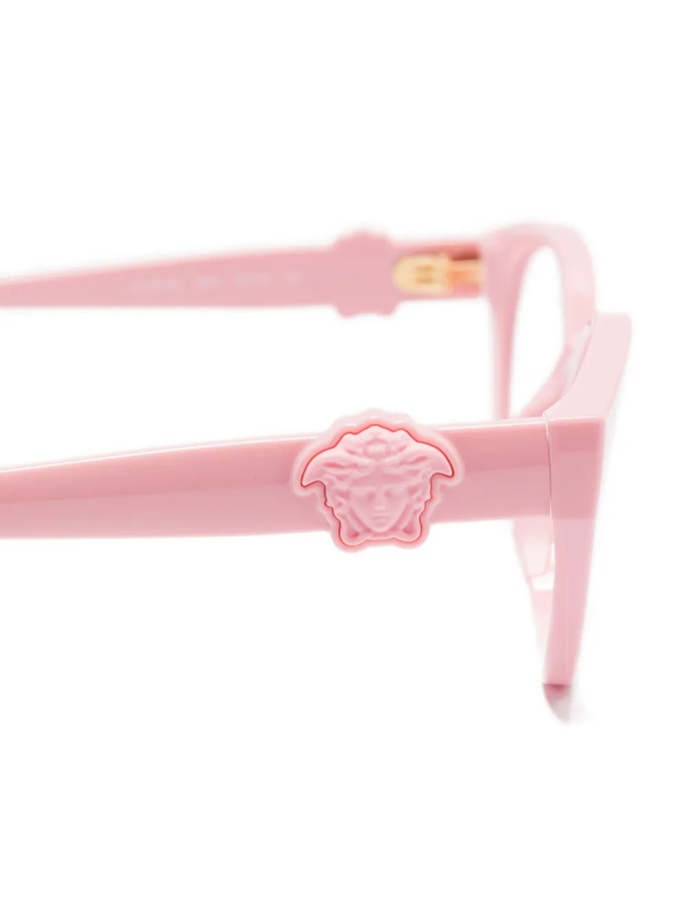 Versace Kids Medusa verfraaide bril met cat-eye montuur Roze