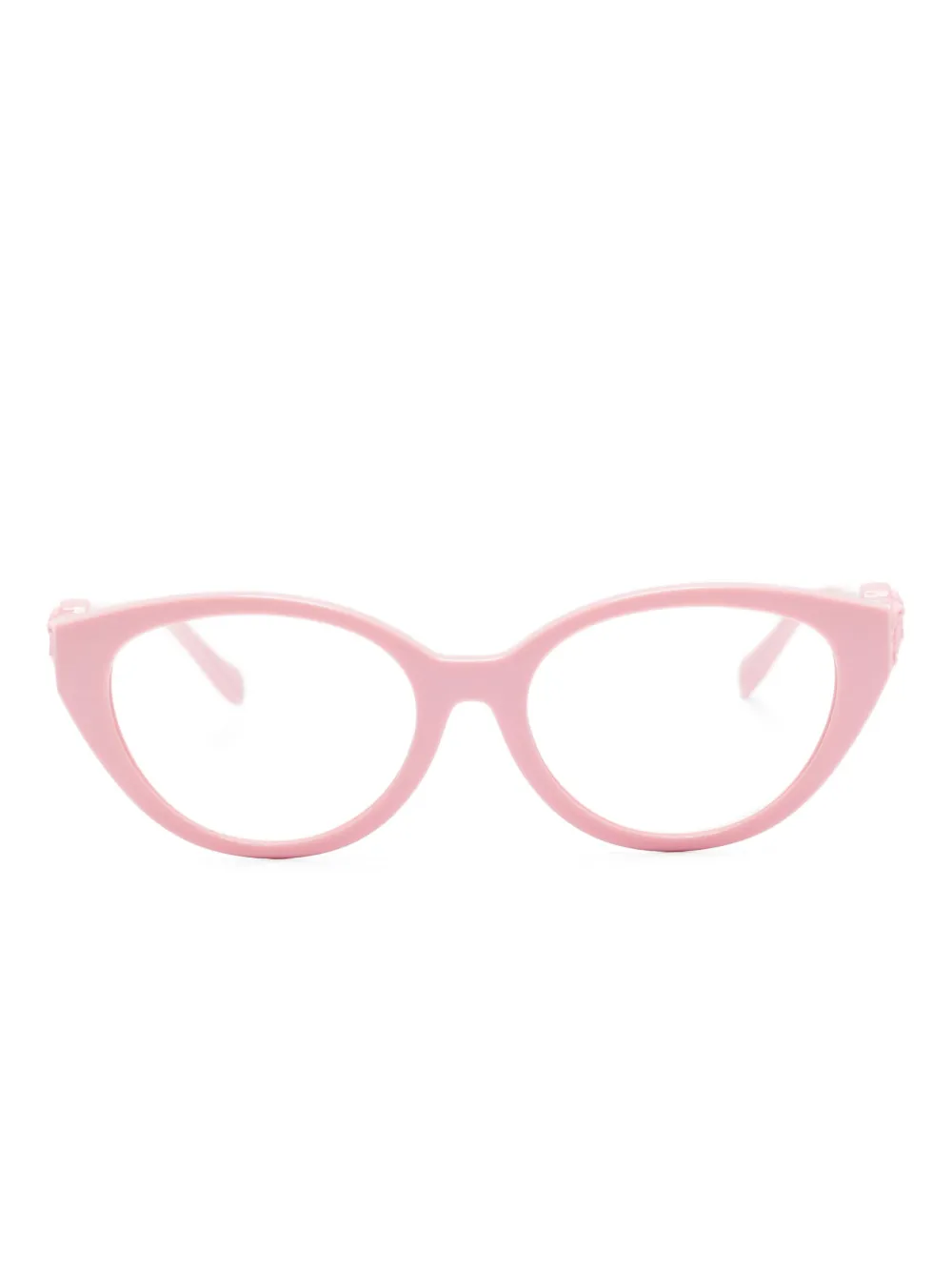 Versace Kids Medusa verfraaide bril met cat-eye montuur Roze