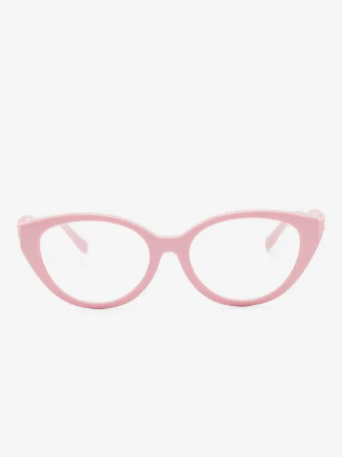Versace Kids Medusa-embellishment cat-eye glasses
