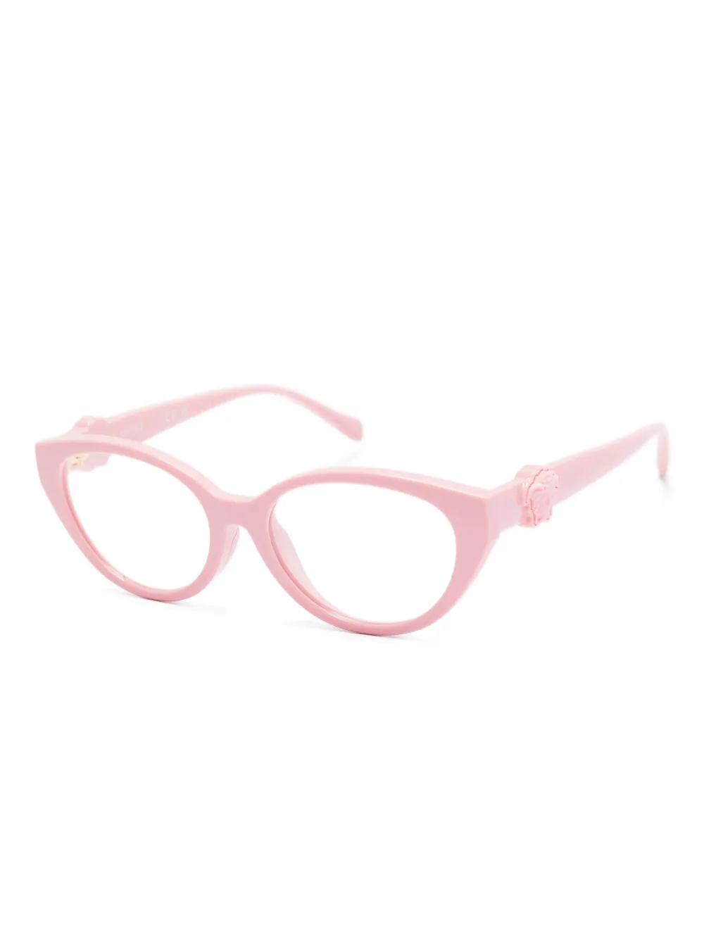 Versace Kids Medusa verfraaide bril met cat-eye montuur Roze