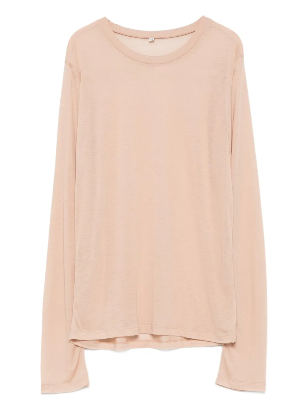 Baserange Top met ronde hals Beige