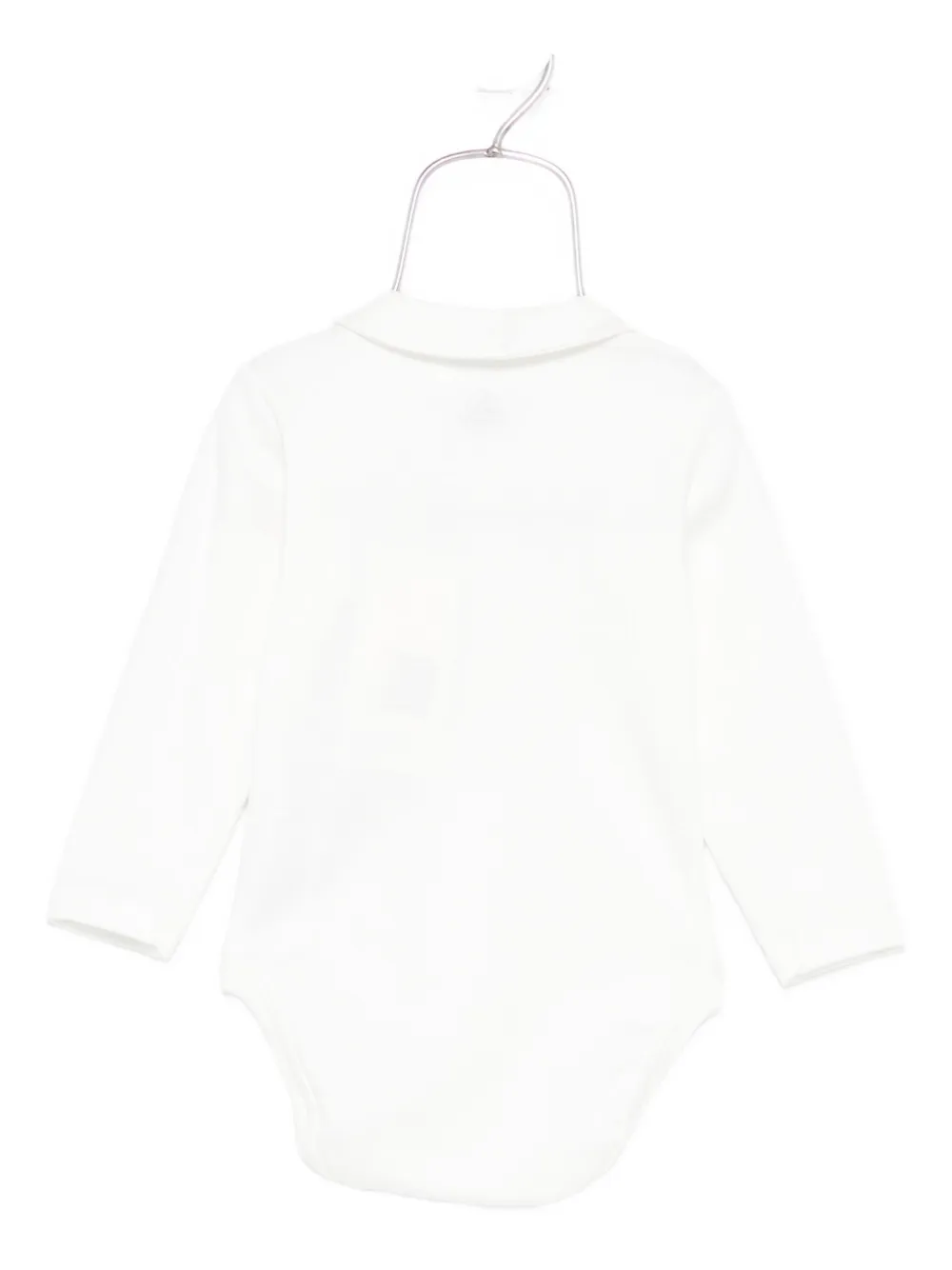 Petit Bateau floral-embroidered body Wit