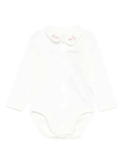 Petit Bateau floral-embroidered body