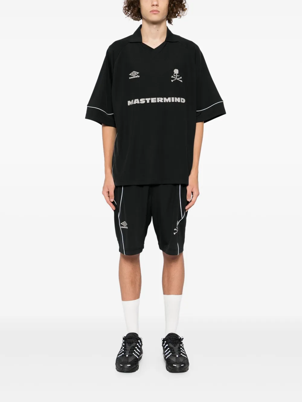 Mastermind World x Umbro Game T-shirt - Zwart