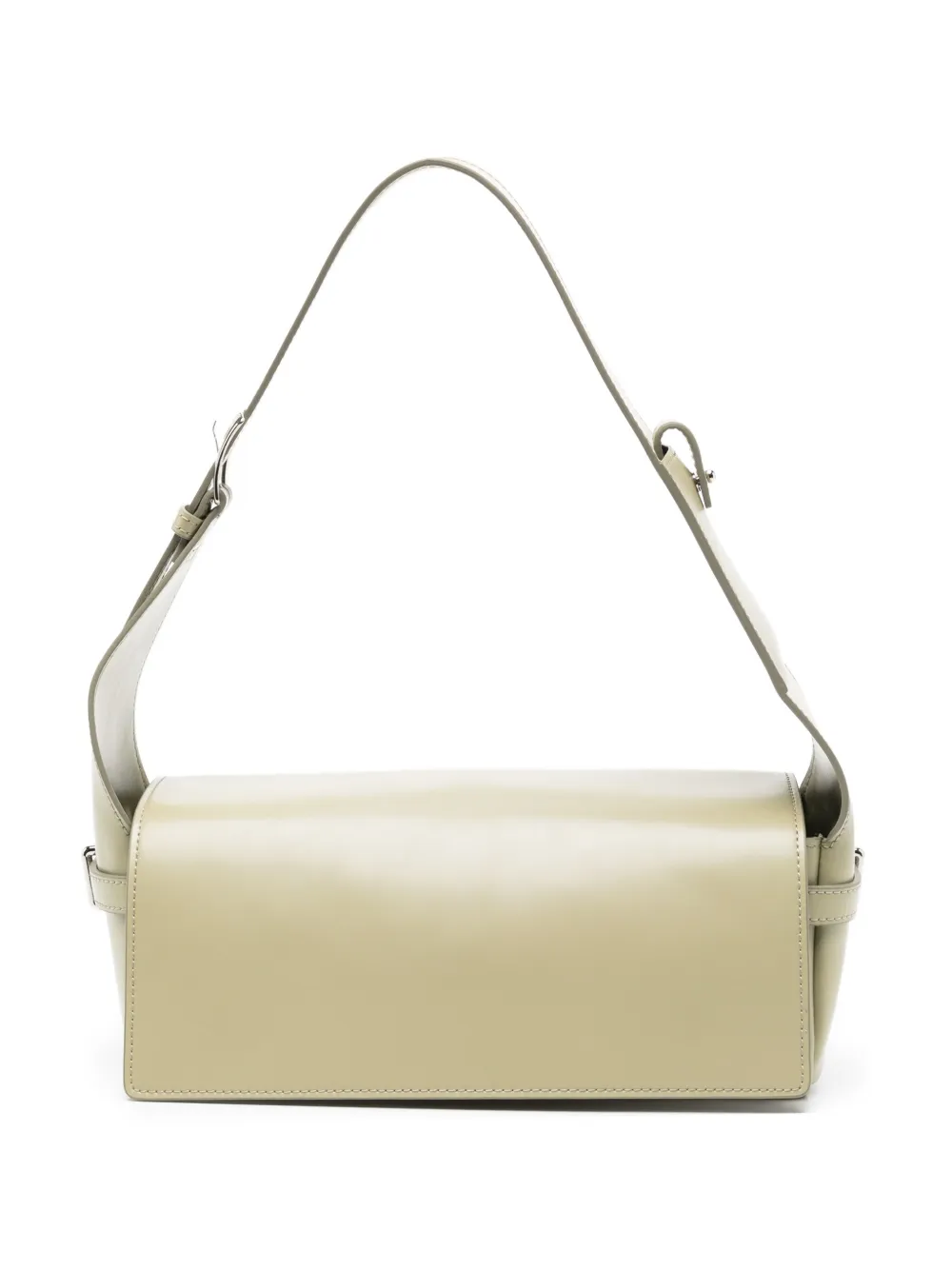 Open YY leather shoulder bag | Green | Image 1