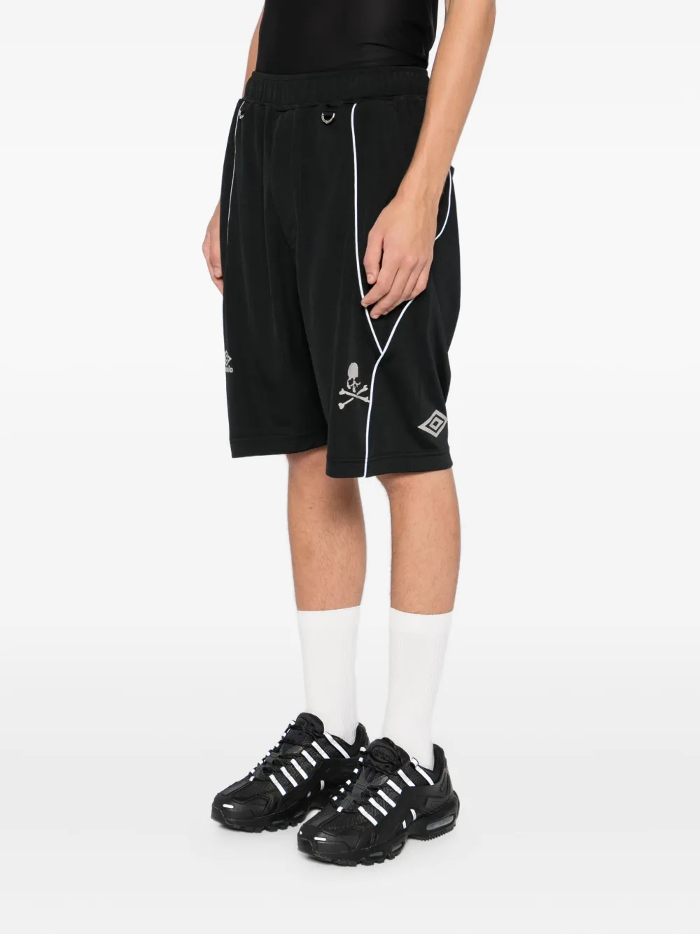 Mastermind Japan X Umbro Game Shorts In Black