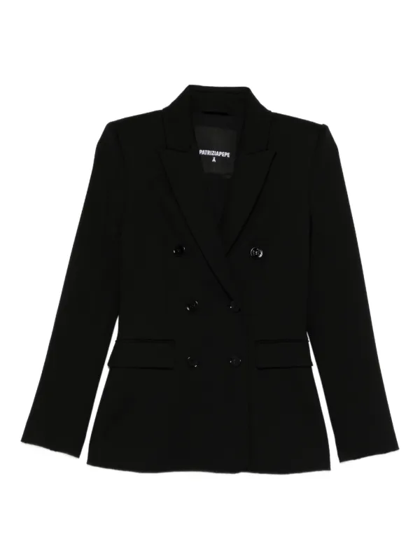 Patrizia Pepe ダブルジャケット | ブラック | FARFETCH JP