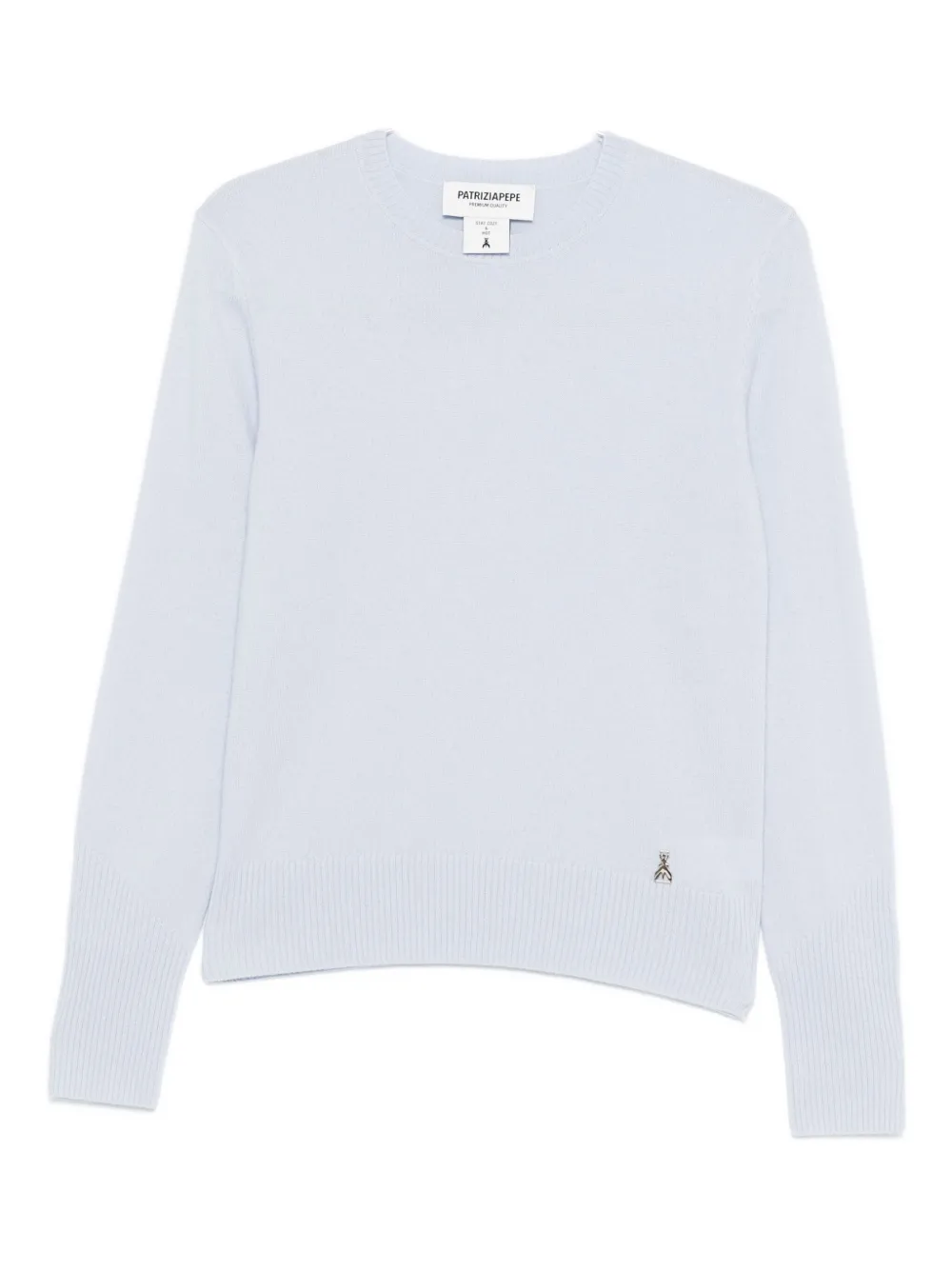 Patrizia Pepe Cashmere Sweater In Blue