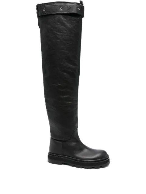 Patrizia Pepe cuissardes en cuir