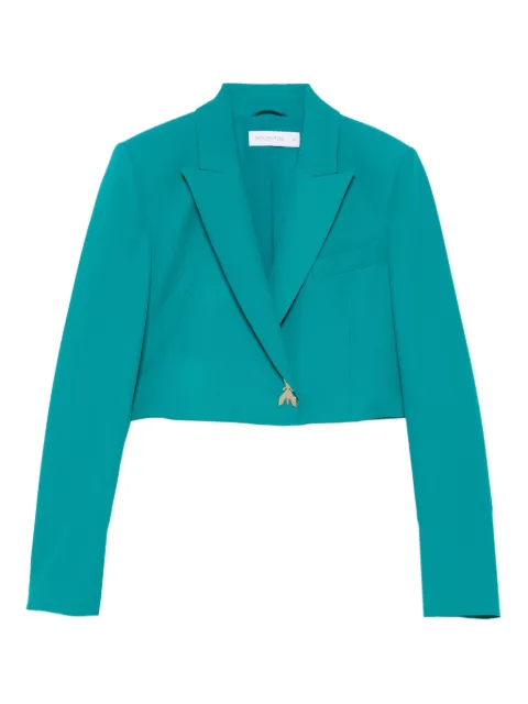 Patrizia Pepe bee-embellished cropped jacket