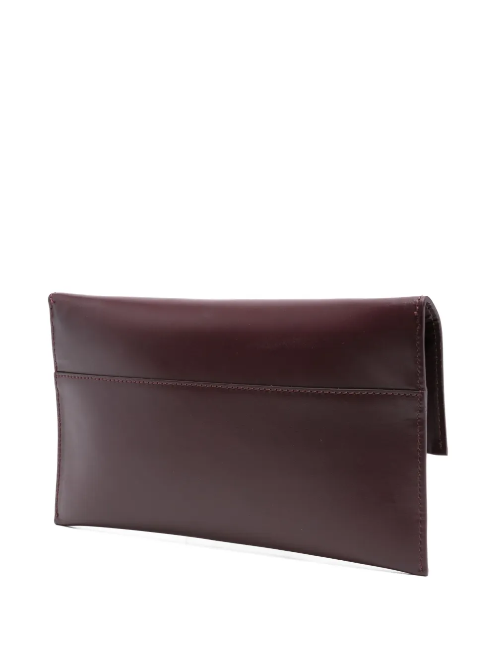 Patrizia Pepe Fly-logo clutch bag - Rood