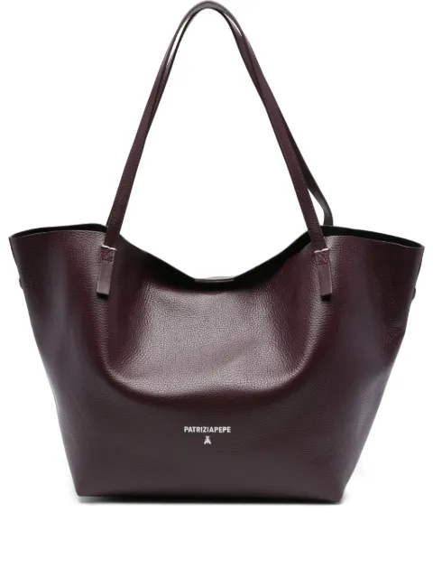 Patrizia Pepe leather tote bag