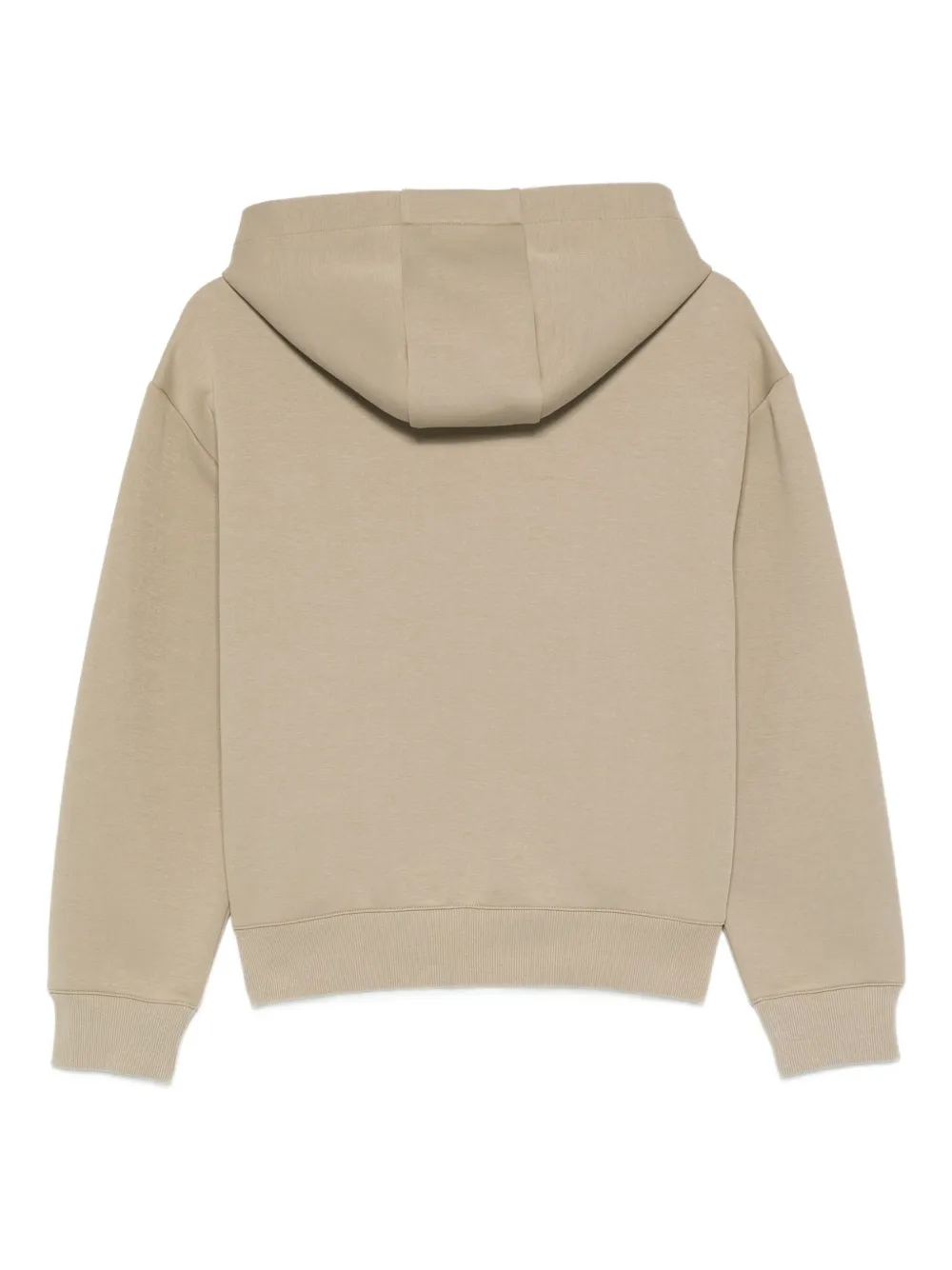 Patrizia Pepe logo-detail hoodie Beige