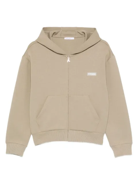 Patrizia Pepe logo-detail hoodie 