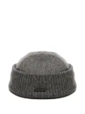 Loro Piana cashmere ribbed hat - Grey