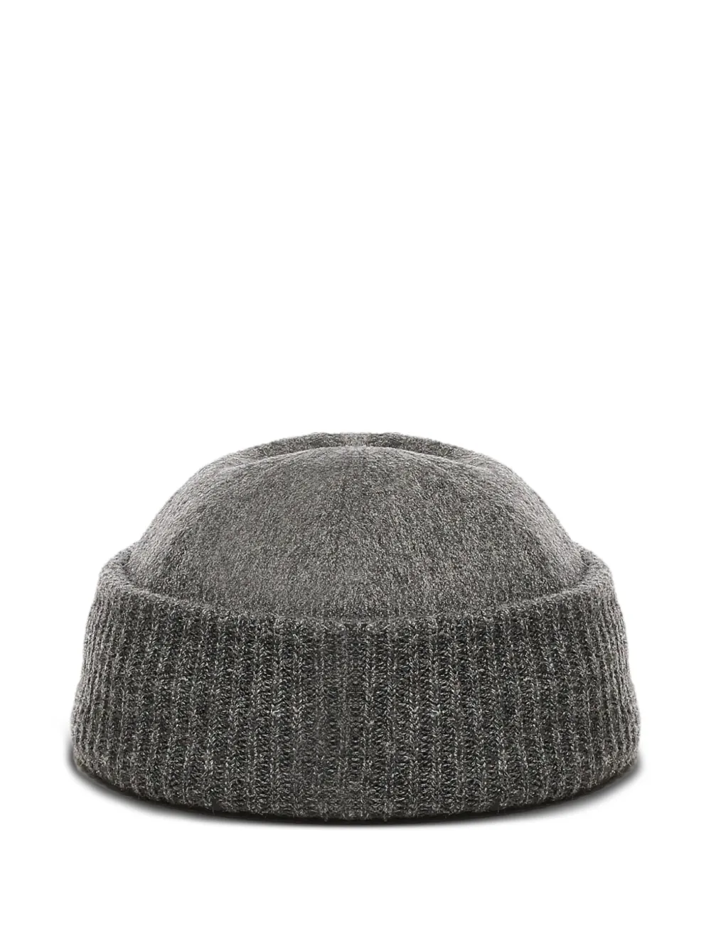 Loro Piana Kasjmier geribbelde muts - Grijs
