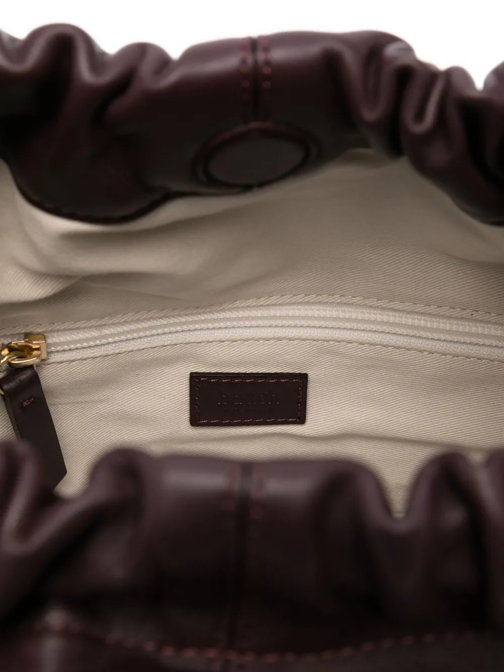Ba&Sh June chain-strap quilted tote bag Rood