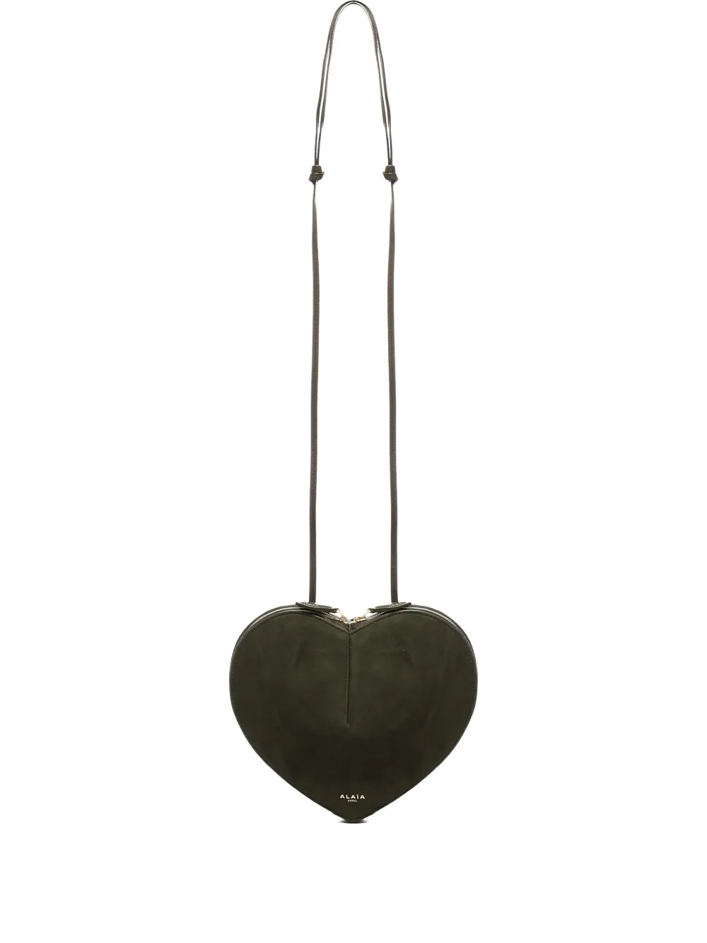 Alaïa Le Cœur heart-shaped leather shoulder bag | Green | Image 1