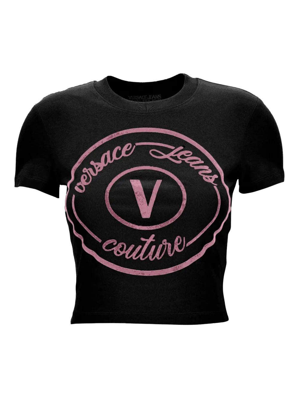 Versace Jeans Couture logo-print T-shirt | Black | Image 1