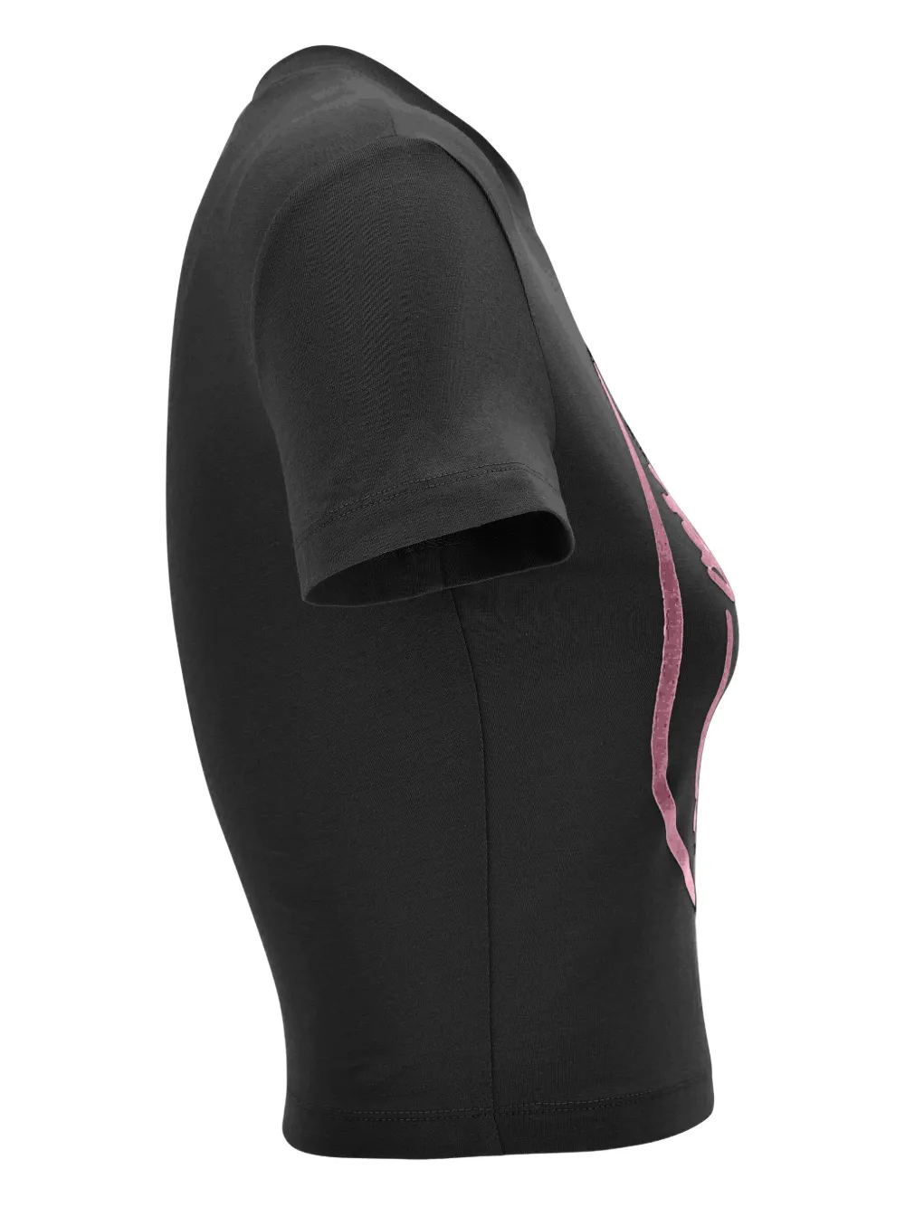 Versace Jeans Couture T-shirt met logoprint Zwart