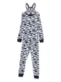 Petit Bateau zebra-print pyjamas - White