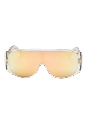 MM6 Maison Margiela スクエアフレーム サングラス | グレー | FARFETCH JP
