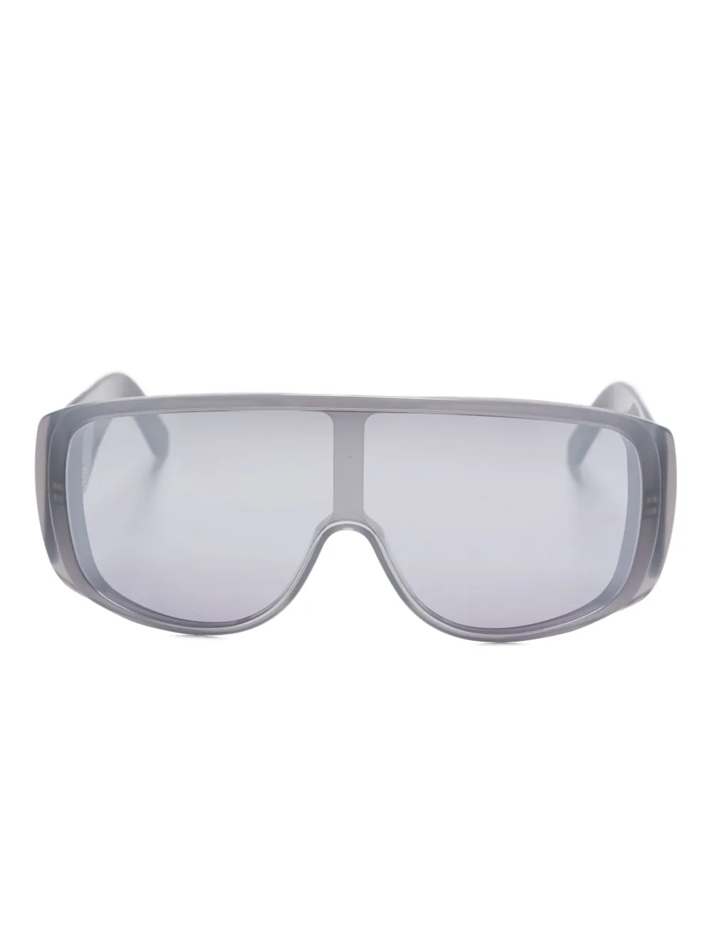 MM6 Maison Margiela Zonnebril met rechthoekig montuur Grijs