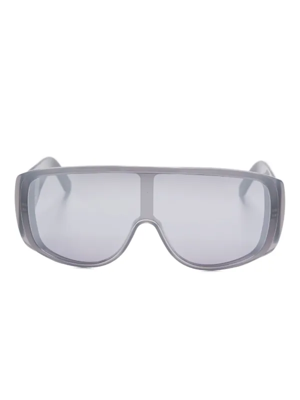 MM6 Maison Margiela スクエアフレーム サングラス | グレー | FARFETCH JP