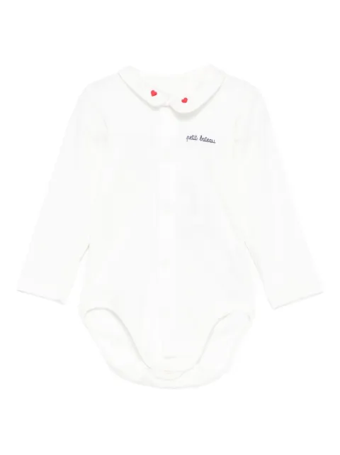 Petit Bateau heart-embellished body 