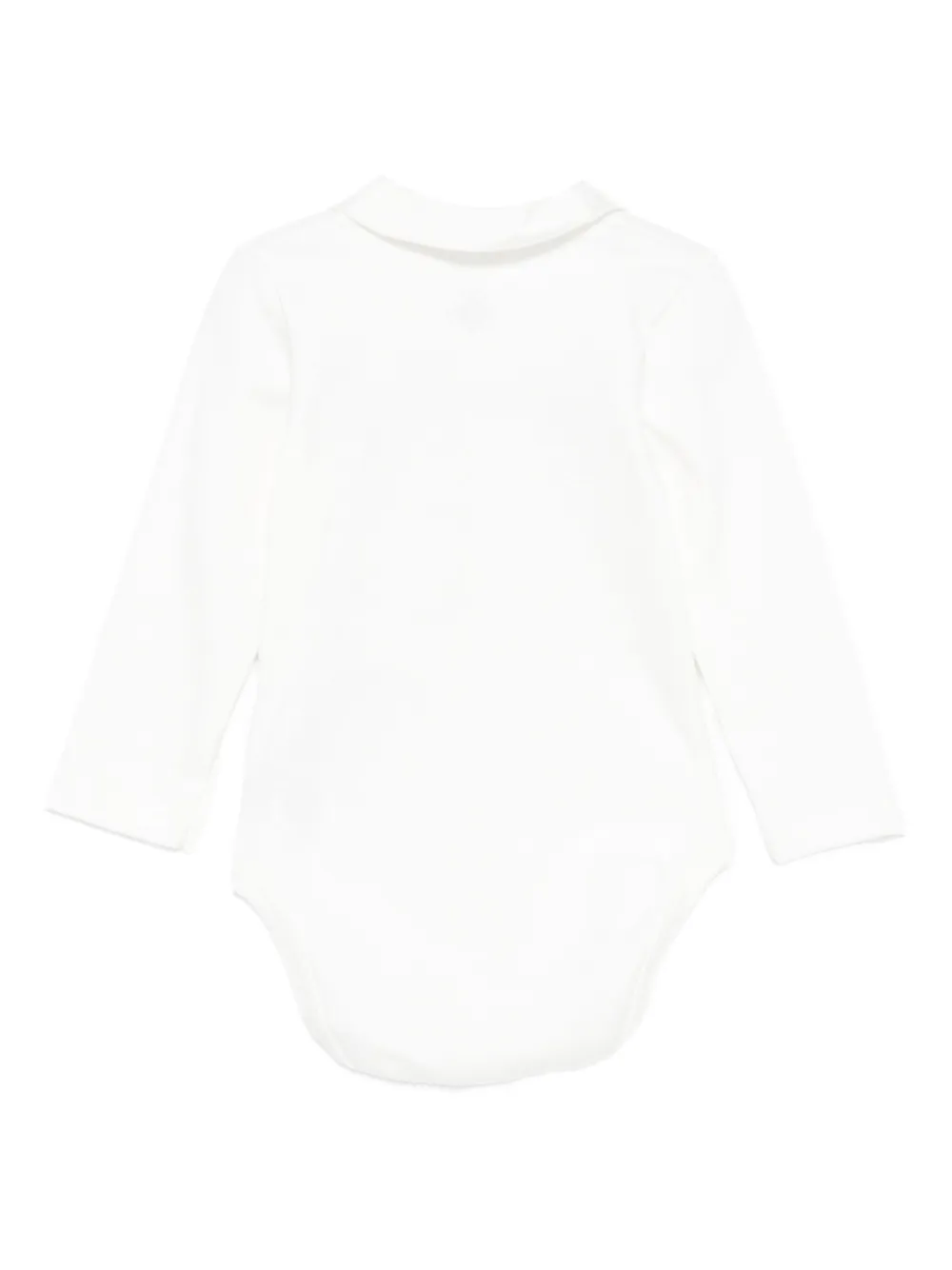 Petit Bateau heart-embellished body - Wit