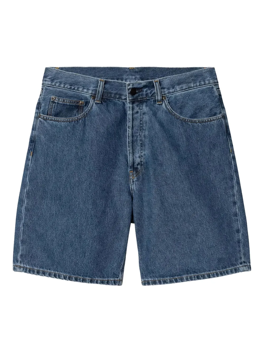 Carhartt WIP five-pocket denim shorts Blauw