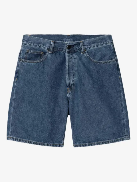 Carhartt WIP shorts de mezclilla con cinco bolsillos