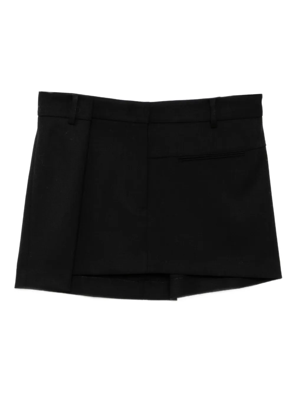 Open YY ラップ ミニドレス - BLACK Open YY ラップ ミニドレス - BLACK