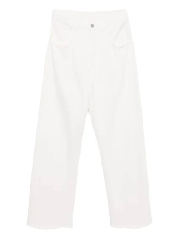 MM6 Maison Margiela Cotton Pants in White
