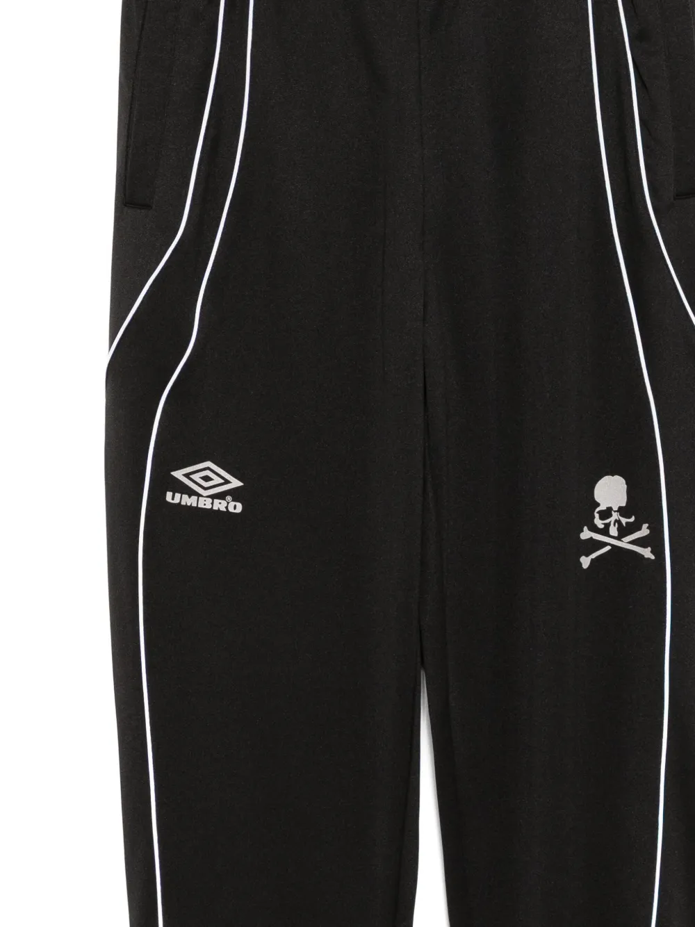 Mastermind Japan Logo-print Trousers In Black
