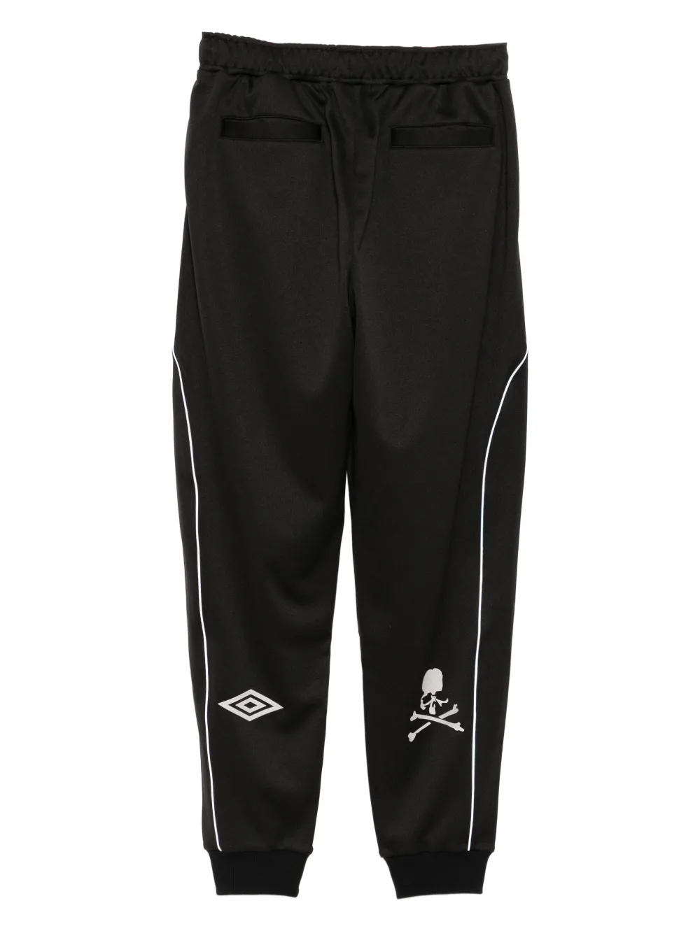 Mastermind World Broek met logoprint - Zwart