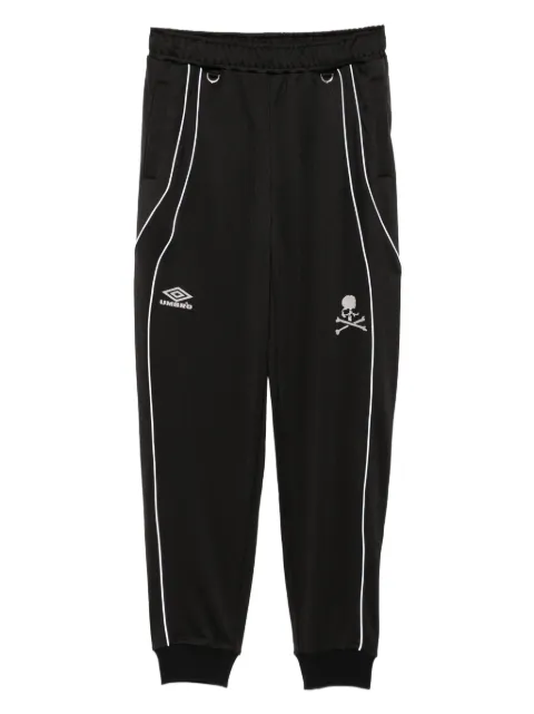 Mastermind World logo-print trousers