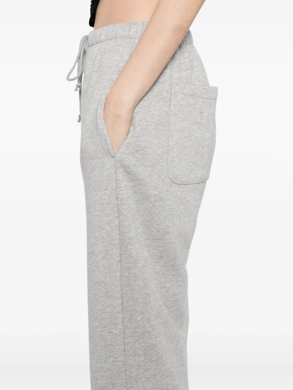 Open Yy Lace-up Lounge Pants In Gray
