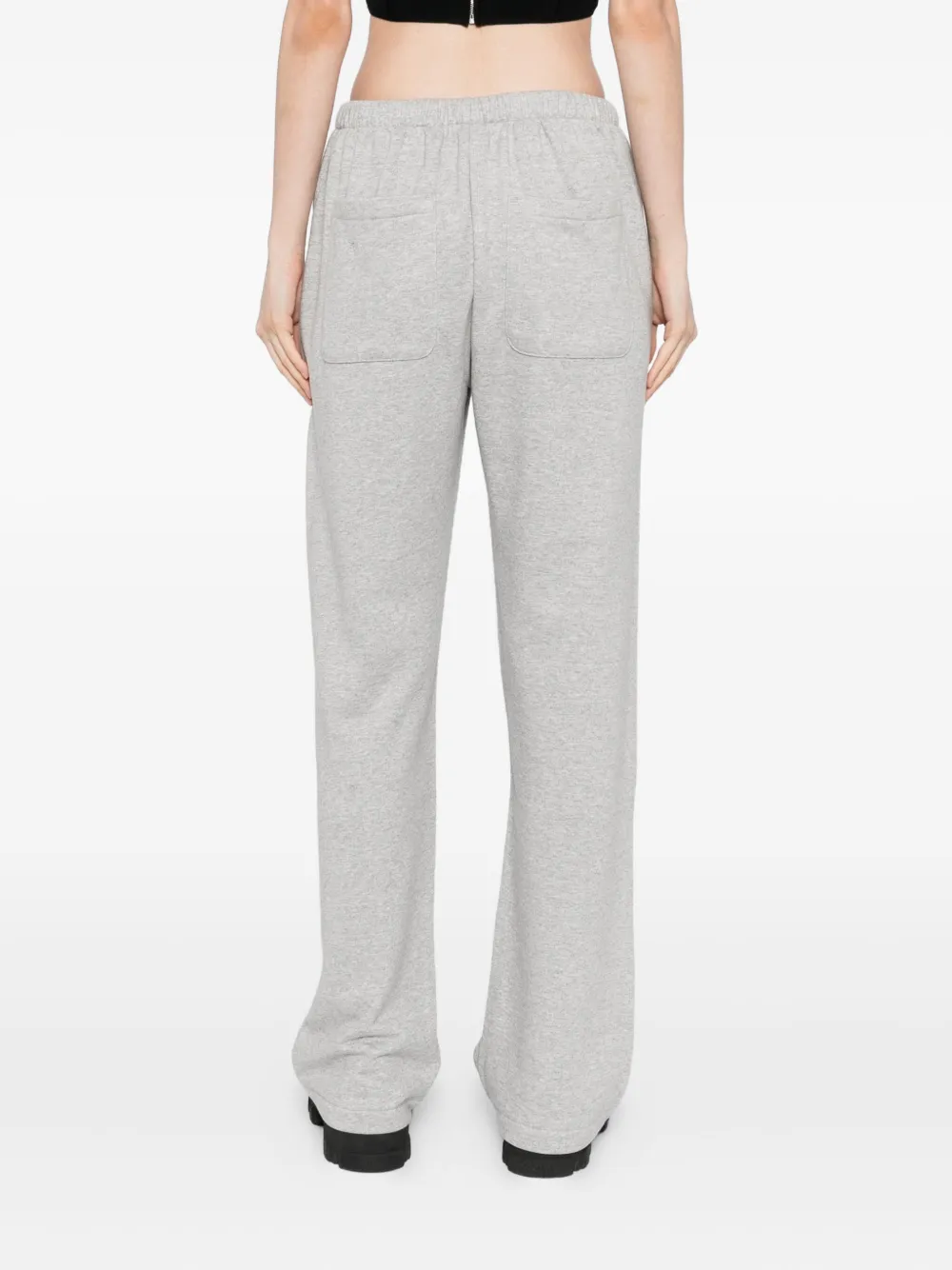 Open Yy Lace-up Lounge Pants In Gray