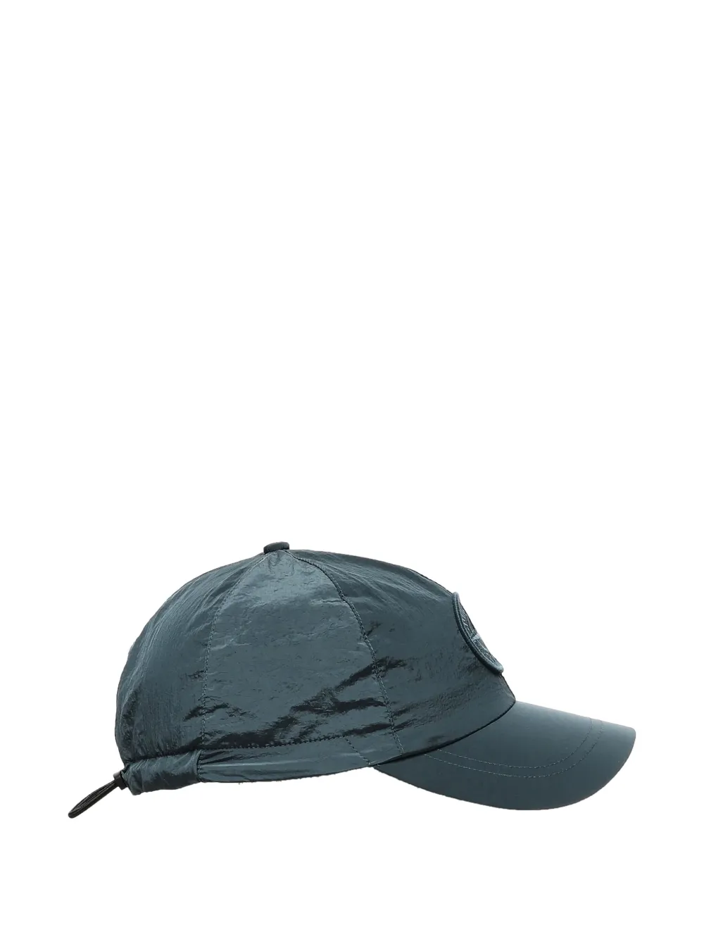 Stone Island logo-patch baseball cap Blauw