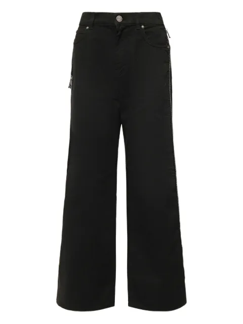 PINKO zip-detail jeans
