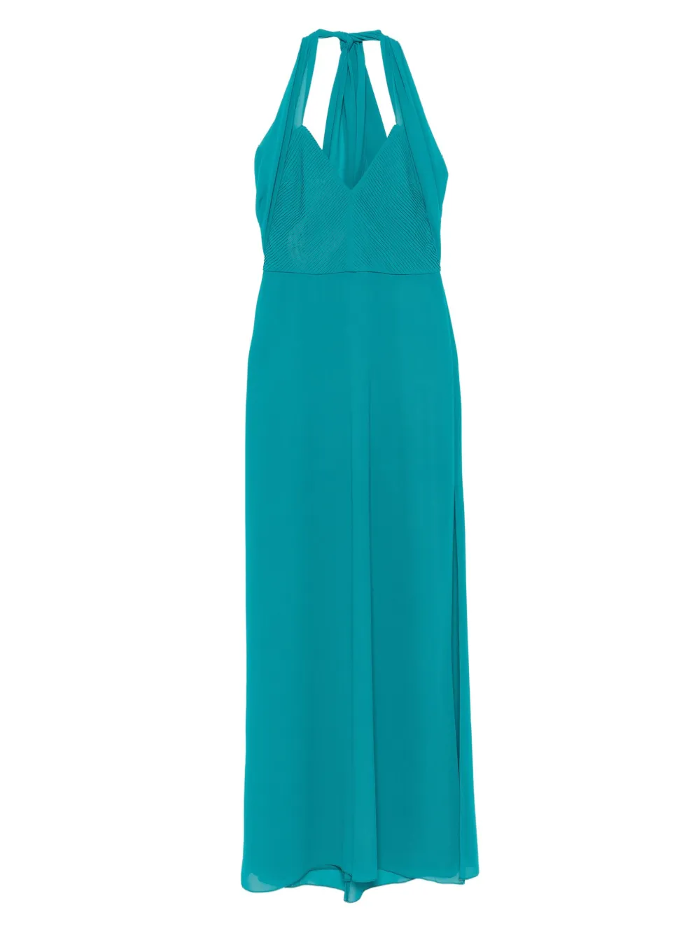 Patrizia Pepe Geplooide maxi-jurk Groen