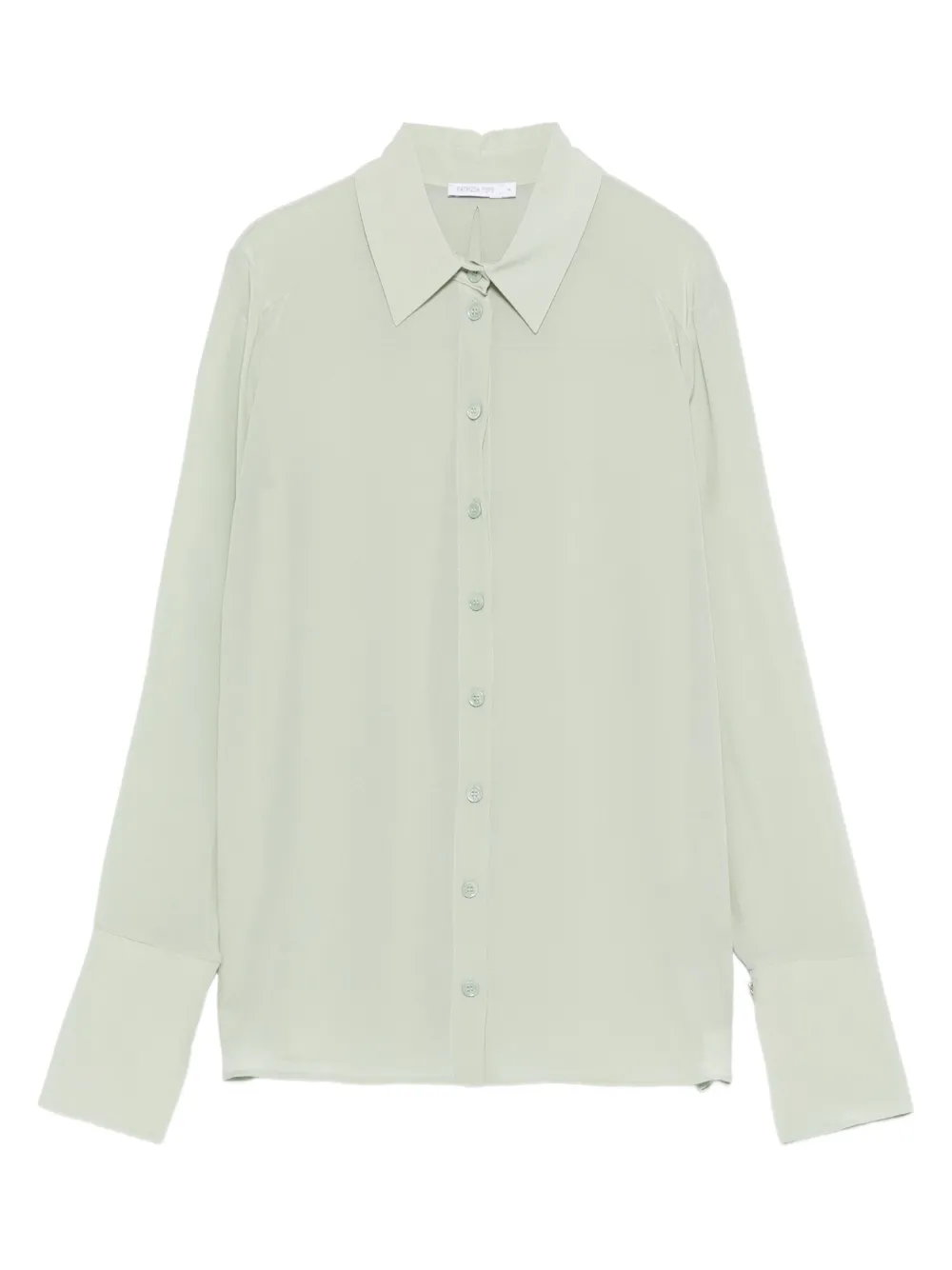 Patrizia Pepe silk shirt Groen