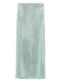 Patrizia Pepe sequin tulle midi skirt - Blue