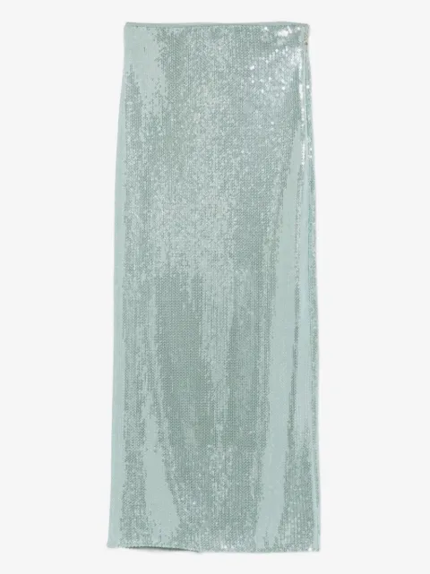 Patrizia Pepe sequin tulle midi skirt