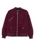 Patrizia Pepe zip-up bomber jacket - Red