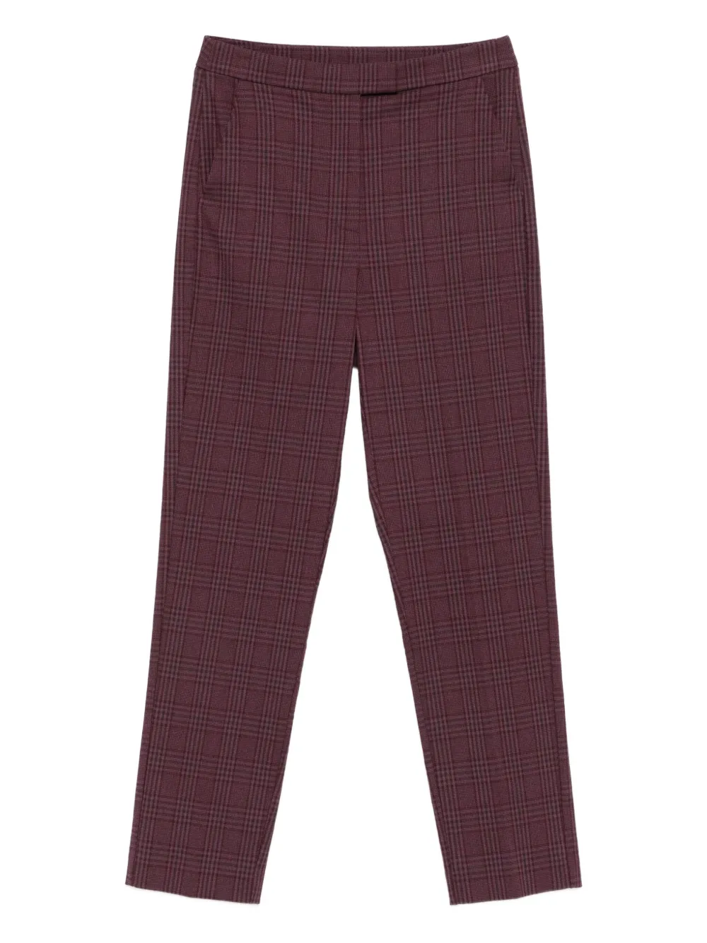 Patrizia Pepe Geruite broek Paars