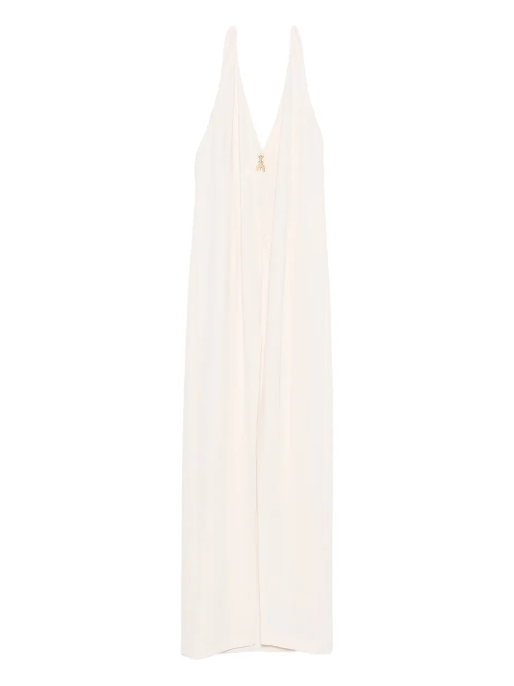Patrizia Pepe halter-neck open-back maxi dress Roze