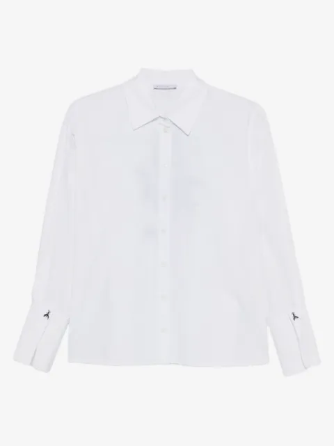 Patrizia Pepe rose-motif shirt